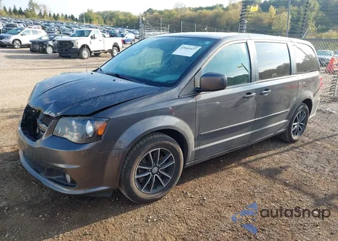 2016 Dodge Grand Caravan Sxt из США, поврежденный, VIN 2C4RDGCG4GR196778